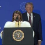 Nicki Minaj at Trump accounts summit