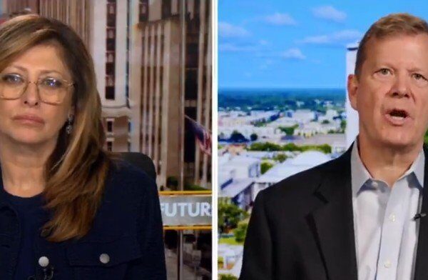 Peter Schweizer on television discussing China and birthright citizenship